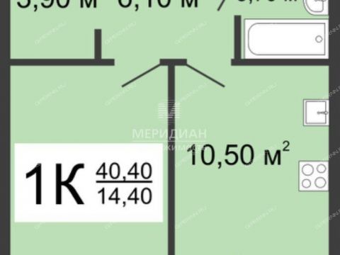 1-komnatnaya-ul-vasiliya-ivanova-d-23a фото