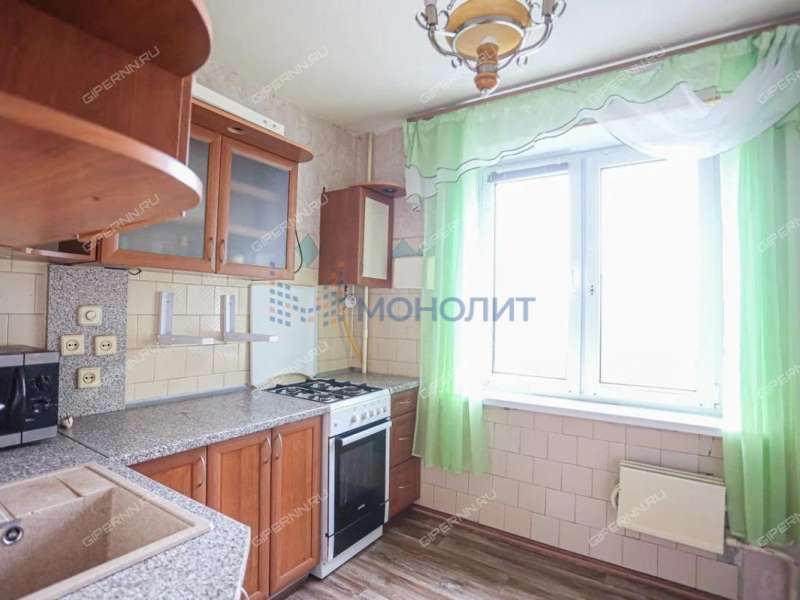 двухкомнатная квартира на проспекте Циолковского дом 102А город Дзержинск
