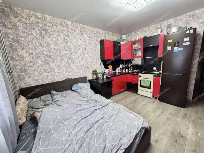 квартира-студия на Фестивальной улице дом 2 посёлок Ждановский