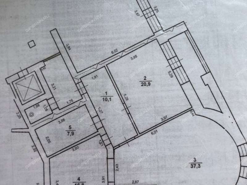 двухкомнатная квартира на Казанском шоссе дом 10 к1