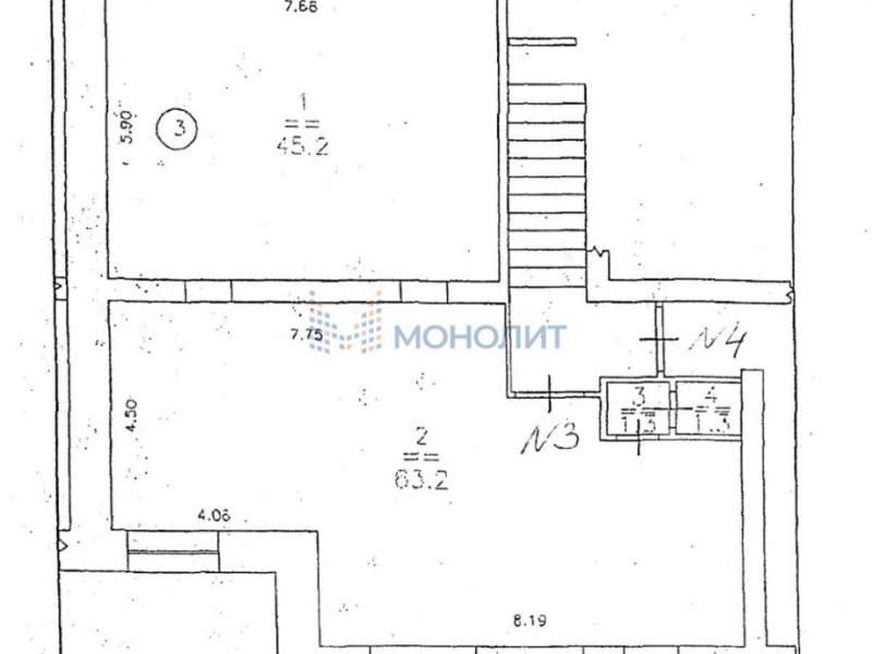 помещение под офис, торговую площадь на улице Невзоровых
