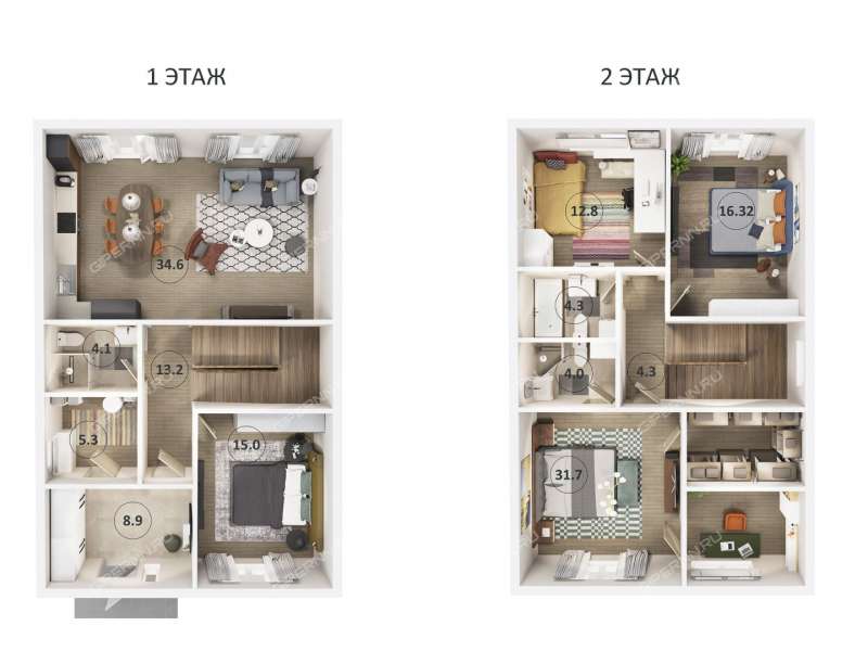 дом на 8-я Изумрудная ЖК Свой Изумрудный