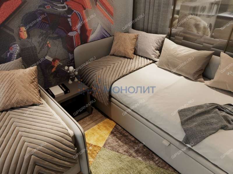 трёхкомнатная квартира на улице Коминтерна дом 127