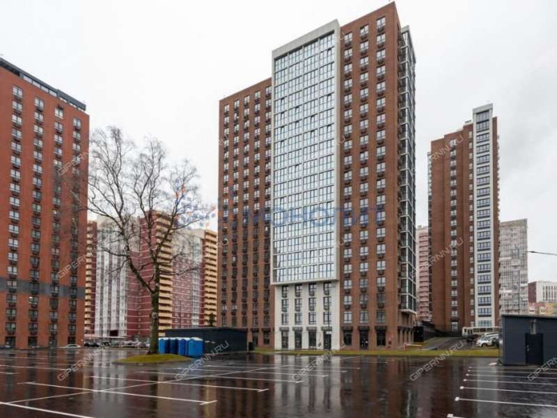 трёхкомнатная квартира в новостройке на 2-й Оранжерейной улице дом 4