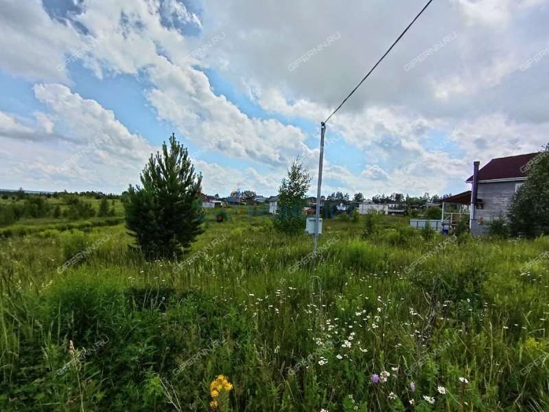 земельный участок 10 соток Ясная улица село Ефимьево