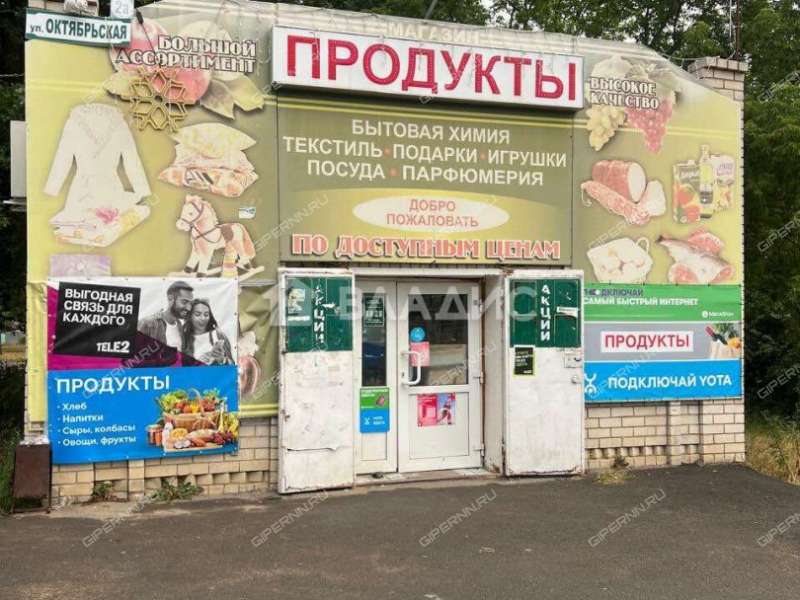 здание под офис, торговую площадь на Октябрьской улице посёлок Сатис