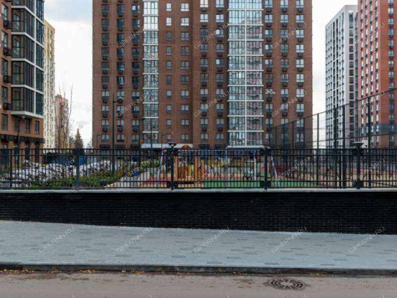 однокомнатная квартира в новостройке на 2-й Оранжерейной улице дом 4