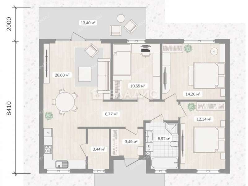 дом на Московский проезд КП Владыкино