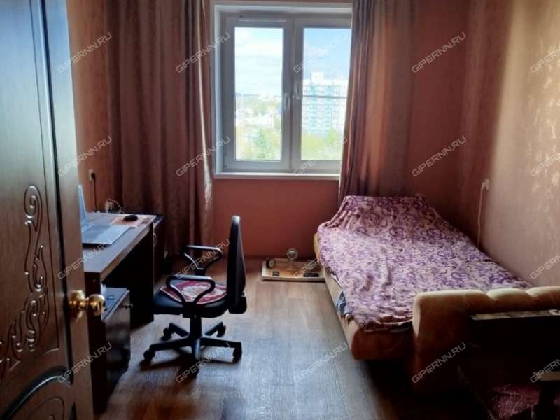 трёхкомнатная квартира на Космической улице дом 52