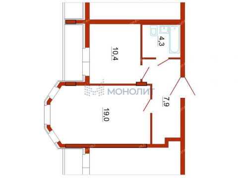 1-komnatnaya-nab-volzhskaya-d-21 фото