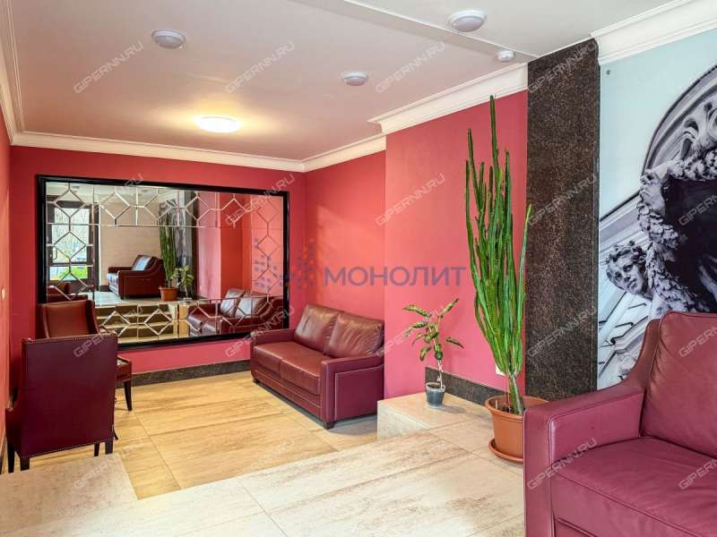 двухкомнатная квартира на улице Владимира Высоцкого дом 1