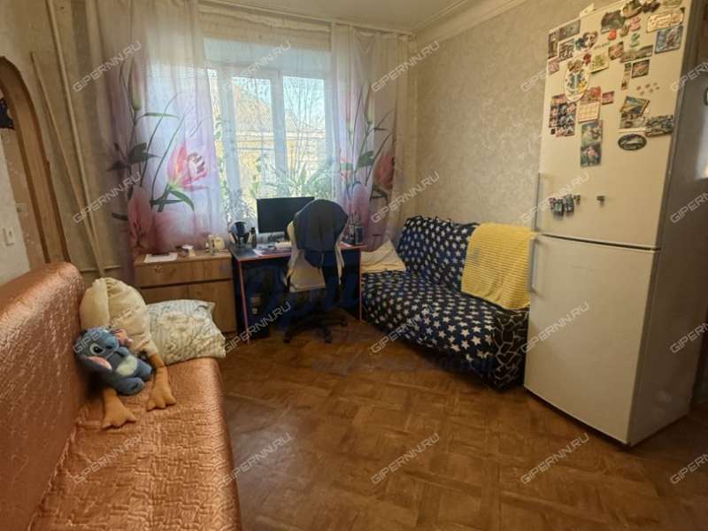 двухкомнатная квартира на улице Юринова дом 15/8 город Заволжье