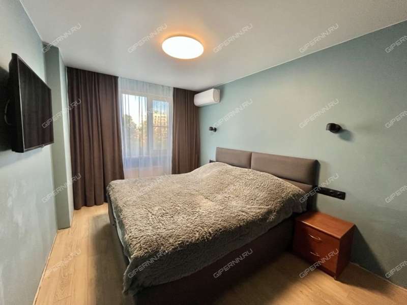 двухкомнатная квартира на улице Сазанова дом 15