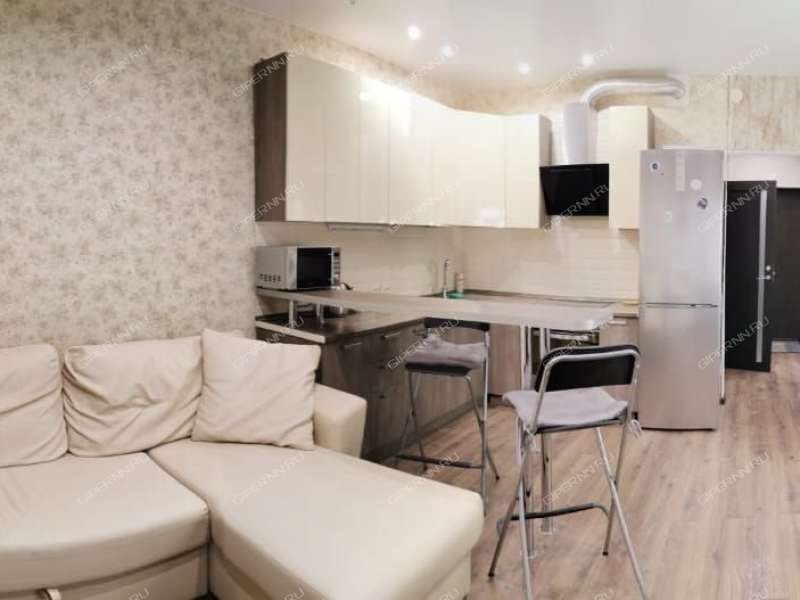 квартира-студия на проспекте Гагарина дом 101 к2