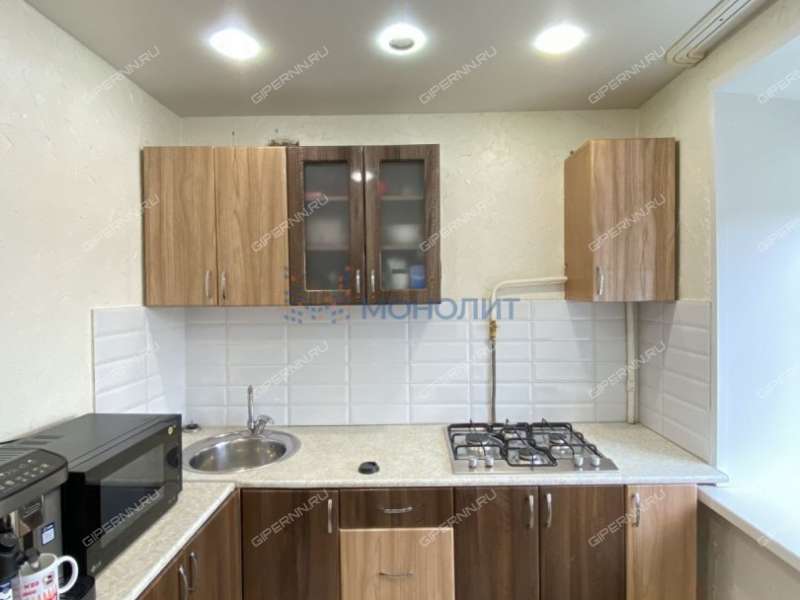 однокомнатная квартира на улице Петрищева дом 9 город Дзержинск