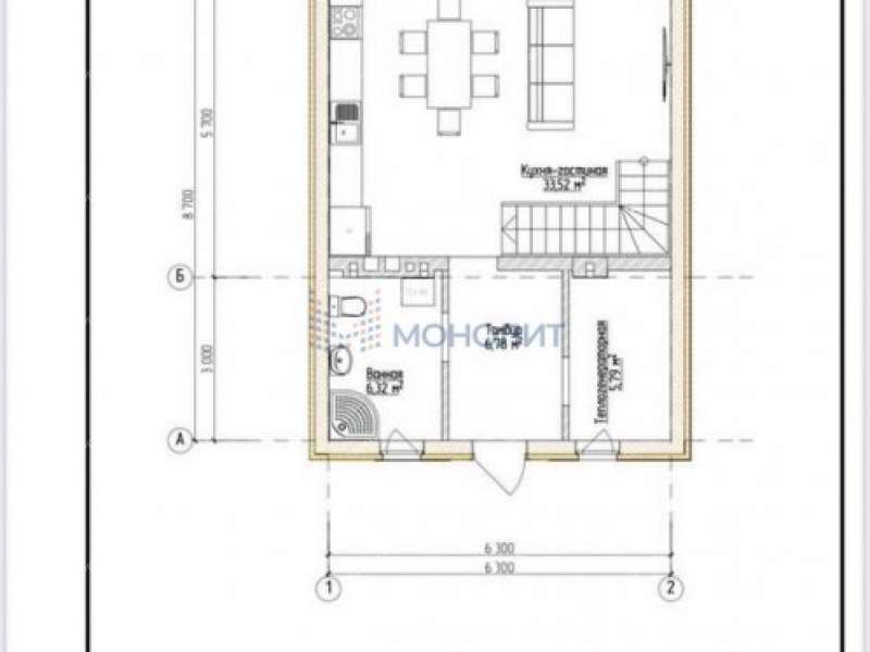 коттедж на улице Новая деревня Ройка