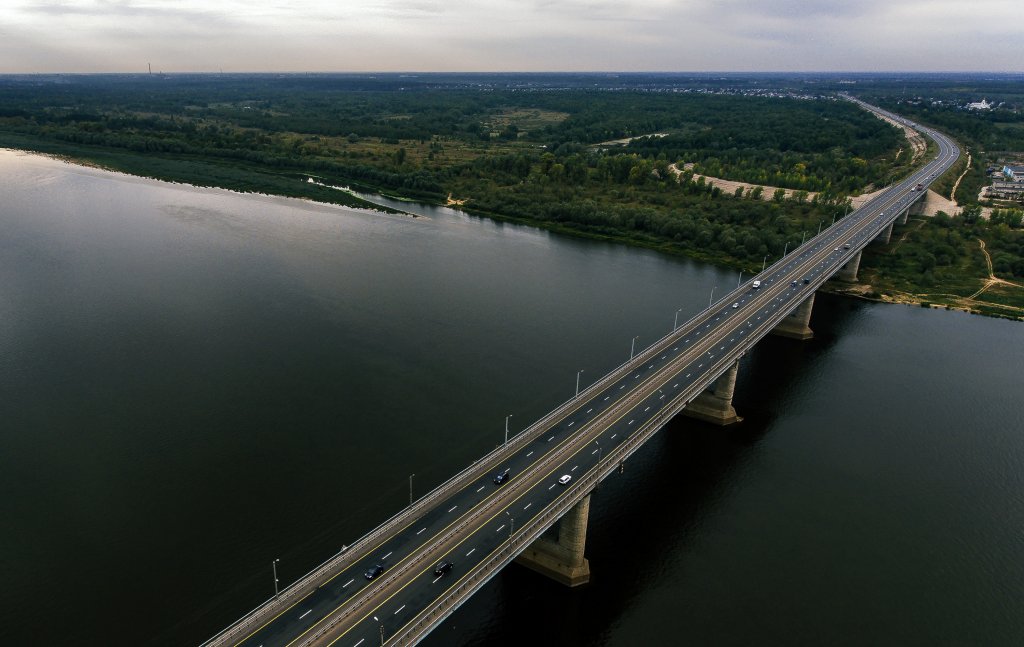 Стригинский мост в Нижегородской области отремонтируют за 1,95 млрд рублей