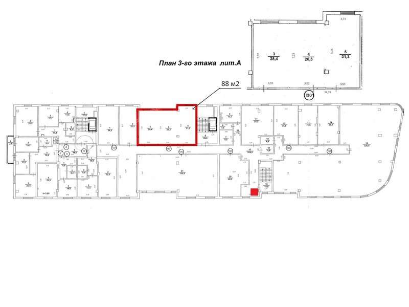 помещение под офис на Максима Горького ул, д.121