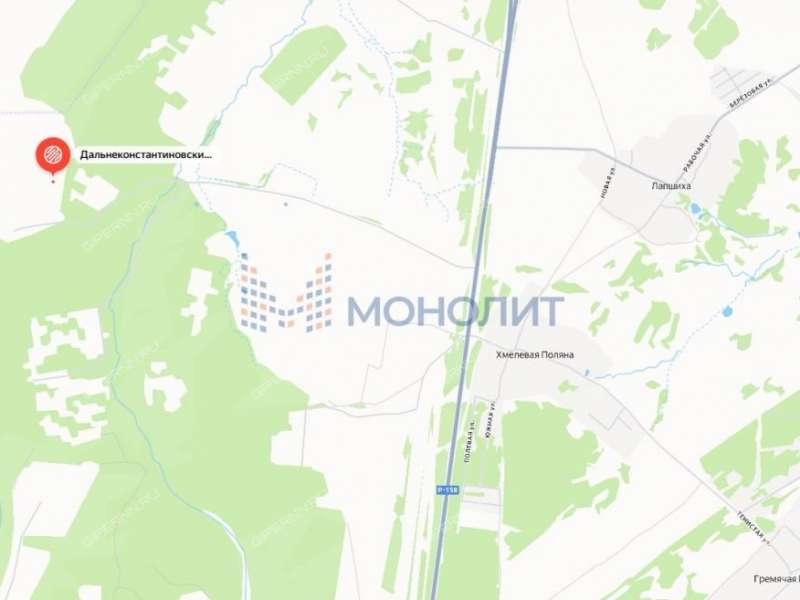 земельный участок под сельхоз назначение в Дальнеконстантиновском районе Нижегородской области