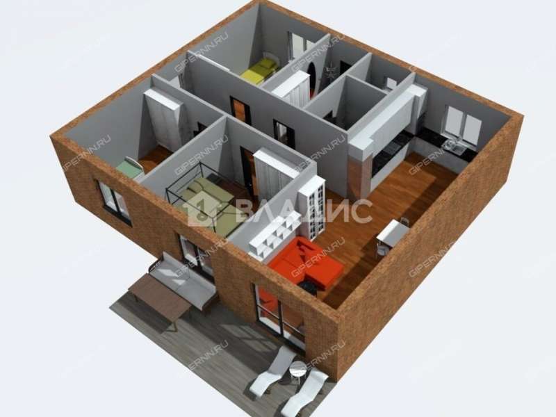 дом на улице Речная деревня Карабатово