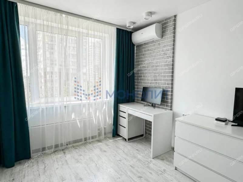 однокомнатная квартира на улице Академика Сахарова дом 109