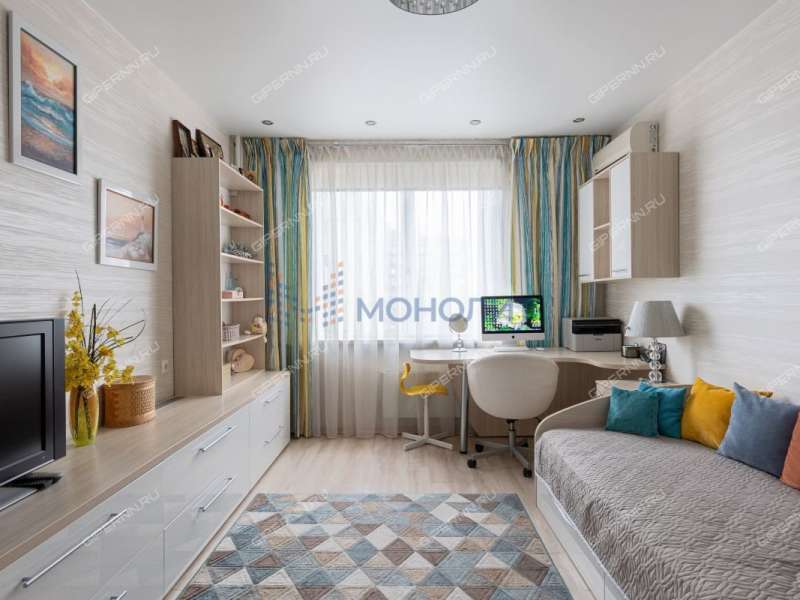 трёхкомнатная квартира на улице Родионова дом 165 к9