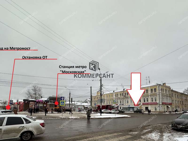 помещение под торговую площадь на Вокзальной улице
