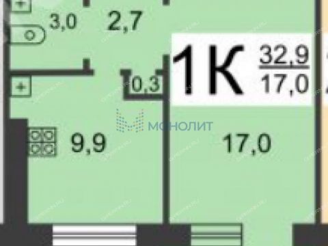 1-komnatnaya-ul-monchegorskaya-d-30 фото