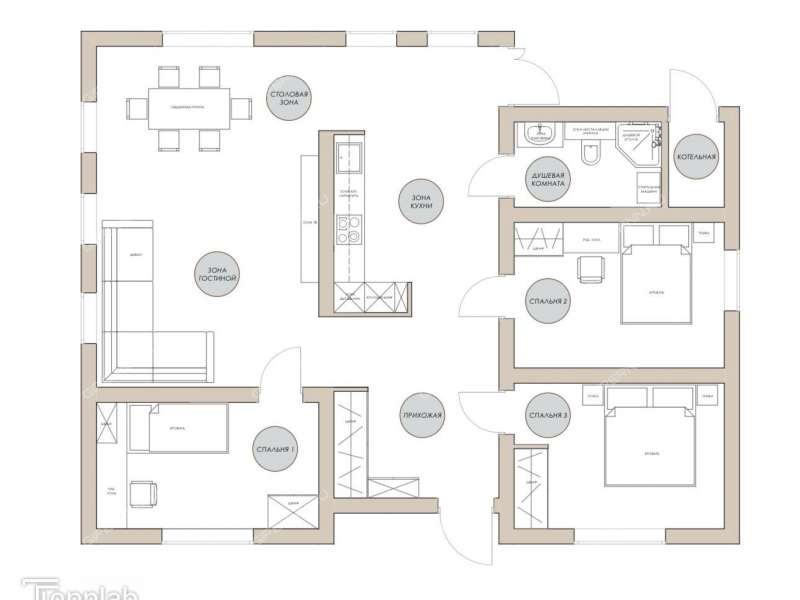 дом на Овражная ул. деревня Майдан