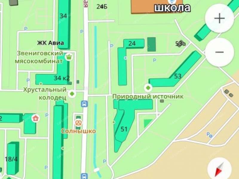 трёхкомнатная квартира на Космической улице дом 28