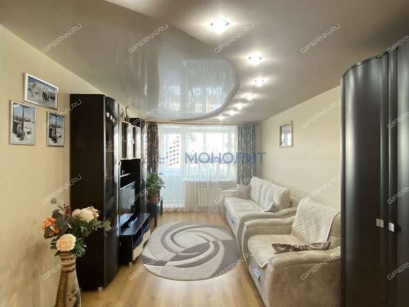 трёхкомнатная квартира на проспекте Циолковского дом 73 город Дзержинск