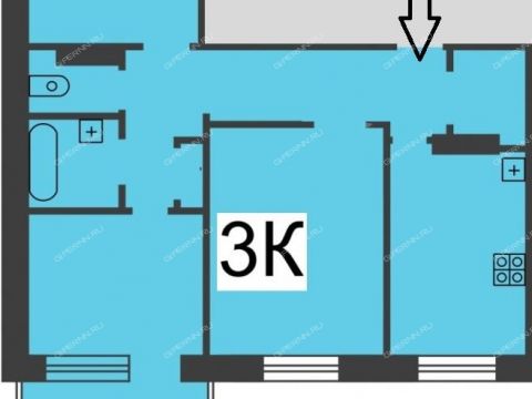 3-komnatnaya-ul-proletarskaya-d-12 фото