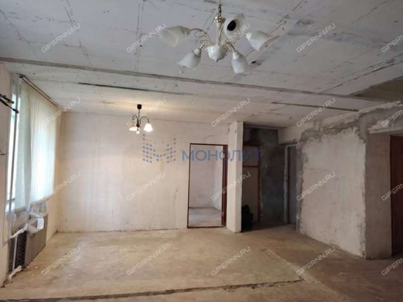 трёхкомнатная квартира на улице Петрищева дом 10 город Дзержинск