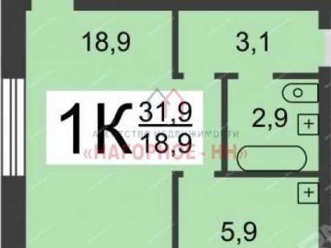 1-komnatnaya-prosp-lenina-d-15 фото