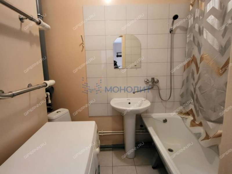 однокомнатная квартира на Бурнаковской улице дом 101