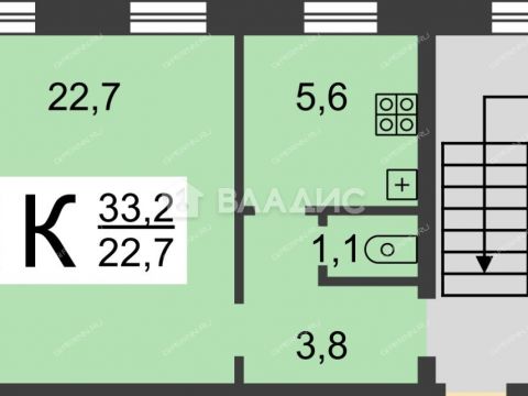 1-komnatnaya-poselok-berezovskiy-ul-znamenskaya-d-21 фото