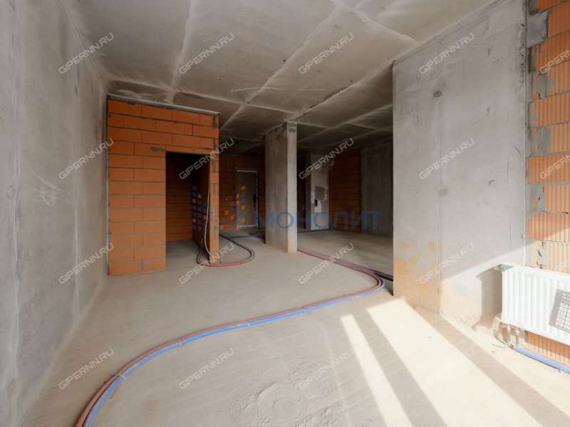 однокомнатная квартира в новостройке на Октябрьской улице дом 21