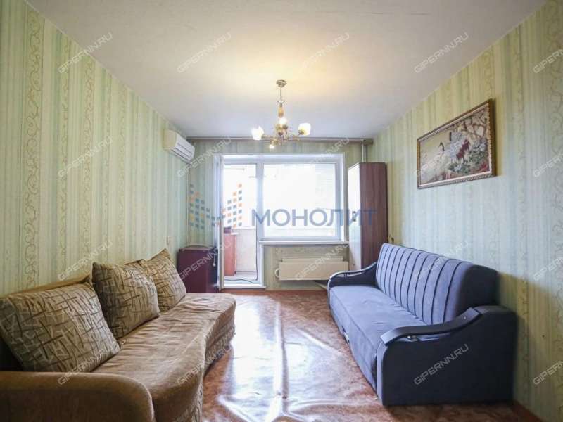 двухкомнатная квартира на проспекте Циолковского дом 102А город Дзержинск