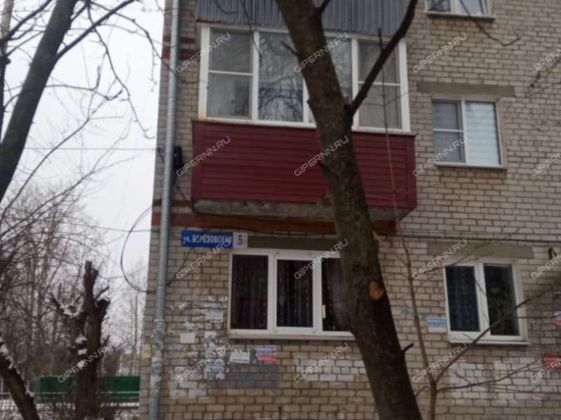 двухкомнатная квартира на Берёзовской улице дом 5
