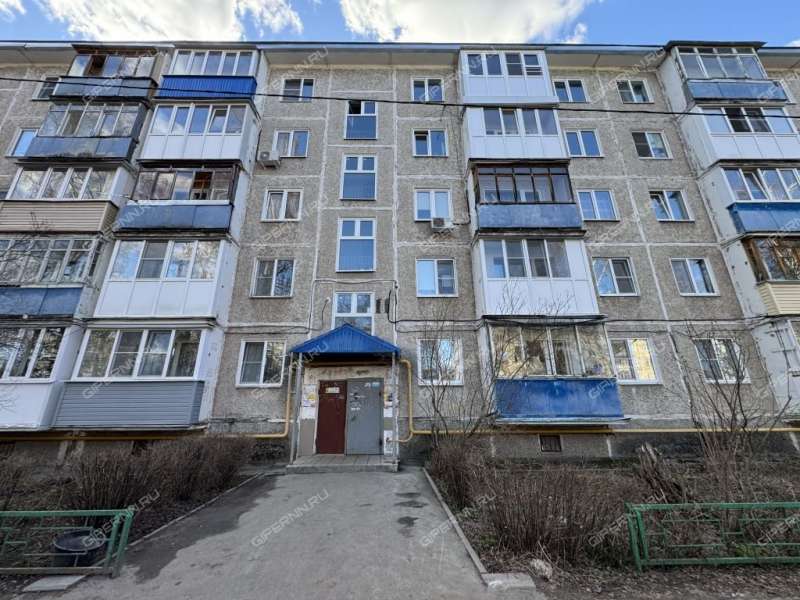 двухкомнатная квартира на улице Никиты Рыбакова дом 11