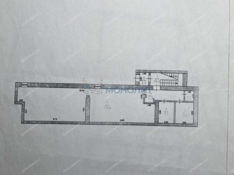 помещение под помещение свободного назначения на улице Маршала Голованова