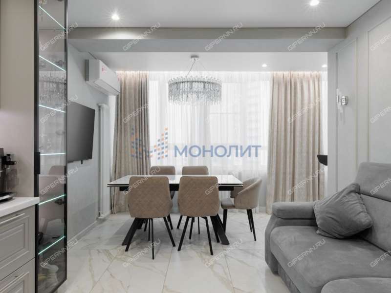 трёхкомнатная квартира на Лысогорской улице дом 89 к3