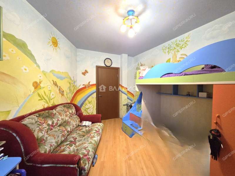 трёхкомнатная квартира на улице Нижне-Печерская дом 2