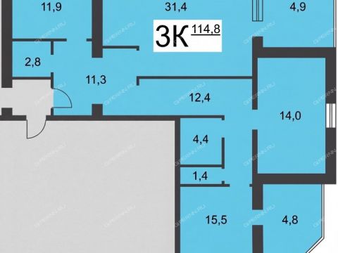 3-komnatnaya-ul-aleksandra-hohlova-d-5 фото