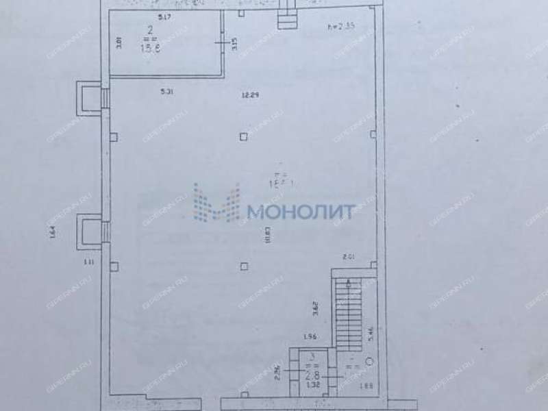 помещение под помещение свободного назначения на улице Маршала Голованова