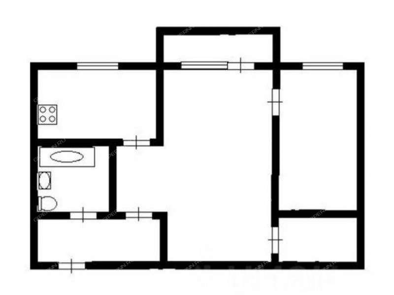 двухкомнатная квартира на Московском шоссе дом 183