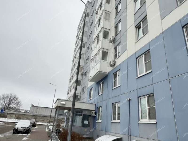 однокомнатная квартира на улице Бориса Видяева дом 14