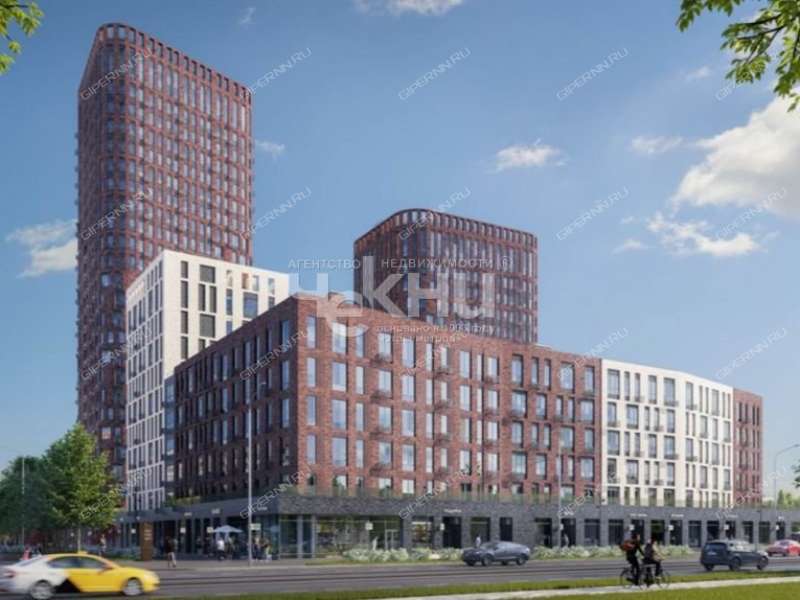 квартира-студия в новостройке на Витебской улице
