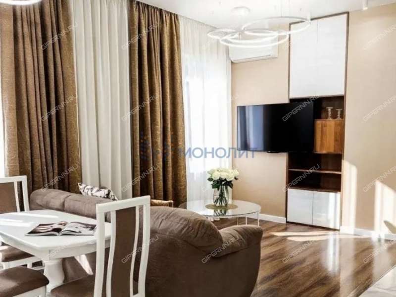 двухкомнатная квартира на Анкудиновское шоссе дом 11б город Нижний Новгород