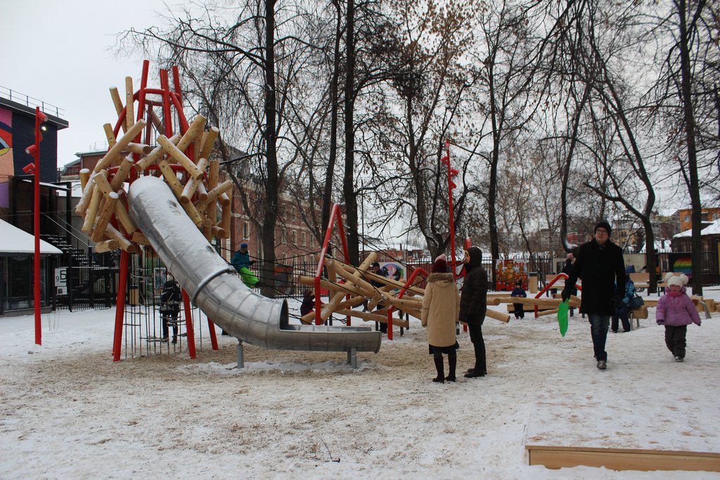 Уникальная детская площадка появилась в Нижнем Новгороде накануне 800-летия